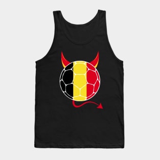 Belgium Football Halloween Tank Top